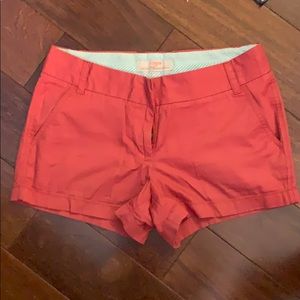 J. Crew 3” shorts. Size 2